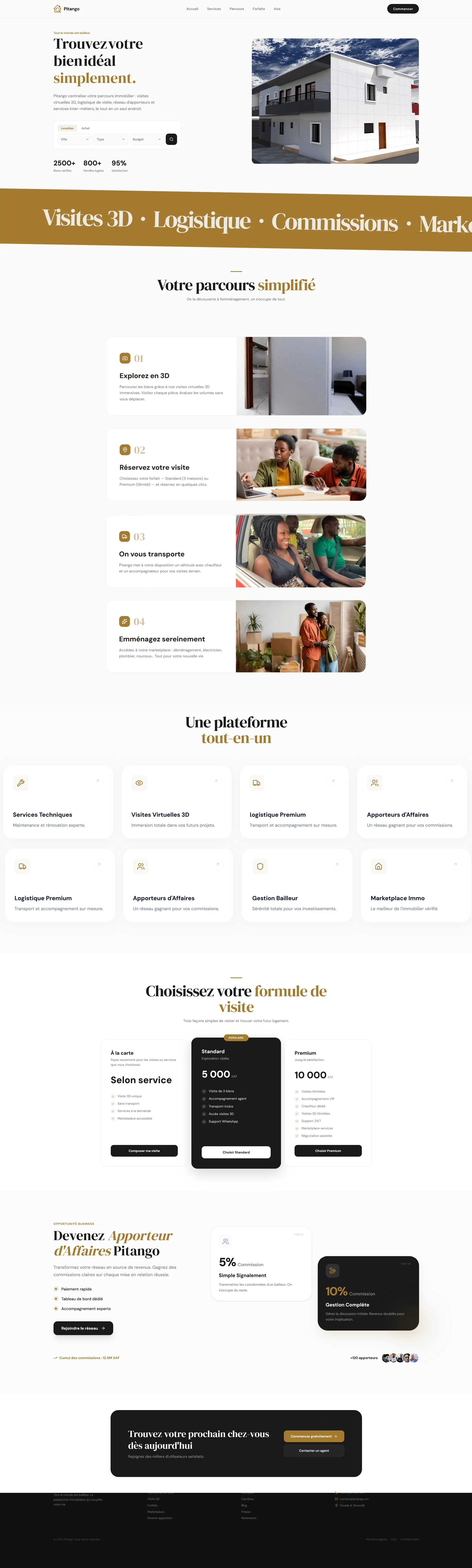 Pitango - Plateforme d’accompagnement immobilier
